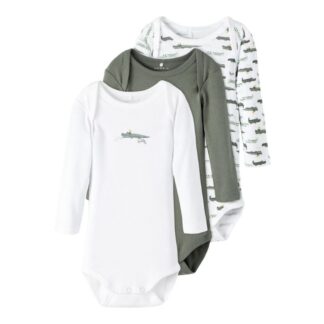 Βρεφικά Ζιπουνάκια Σετ 3τμχ Name It 13198871-3784630  XAKI