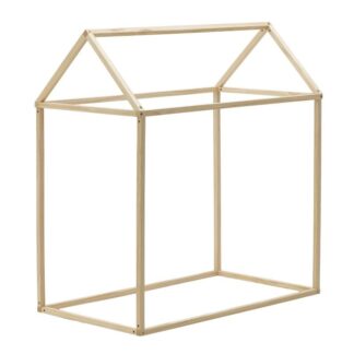 Σπιτάκι Παιδικό Ξύλινο Natural 115x66x126 Inart