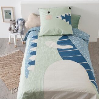 Σετ Παπλωματοθήκη Με Μαξιλαροθήκη 140x200 Dinosaur