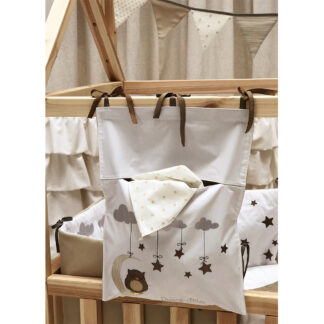 Σάκος Απλύτων Raison D’Etre Dreamy Owl Μπεζ