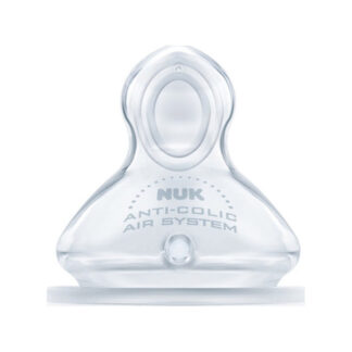 Θηλή Σιλικόνης First Choice Plus 0-6m Μεσαίας Οπής M Nuk