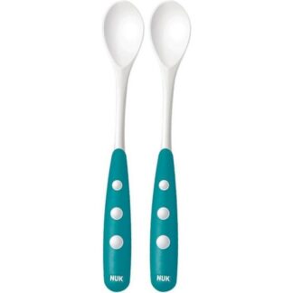 Kουτάλι Tροφής Σετ 2τμχ Μπλε Nuk