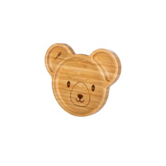 Πιάτο Bamboo Με Χωρίσματα Και Βεντούζα Koala Freeon