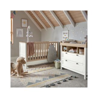 Σετ Κρεβάτι & Συρταριέρα Harwell White/ Natural Mamas & Papas