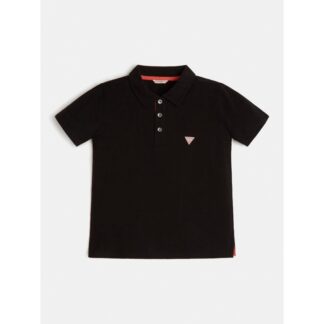 Μπλουζα Guess L2GP02KAPY0-JBLK Μαύρο JNR