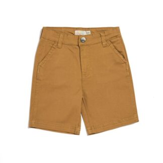 Υφασμάτινη Βερμούδα Μπεζ Ako Abo