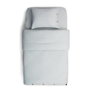 Παπλωματοθήκη Κούνιας 2τμχ 110x150 Dove Grey Funna Baby