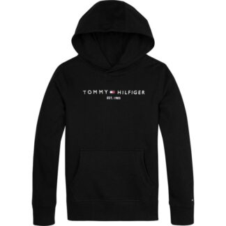 Μπλούζα Tommy Hilfiger KS0KS00213_BDS Μαύρο MINI