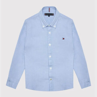 Πουκάμισο Παιδικο Tommy Hilfiger KB0KB06964-C1S Γαλάζιο JNR