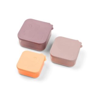 Μπωλ Με Καπάκι Σετ 3τμχ Deer Friends Powder Done By Deer