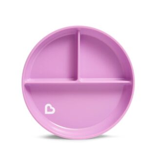 Πιάτο Με Βεντούζα Stay Put Light Purple Munchkin