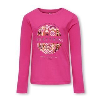 Μπλούζα Μακρυμάνικο KidsOnly 15307835_4350091 Φούξια