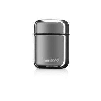 Θερμός Φαγητού Deluxe Mini Food Thermos Silver 280ml Miniland