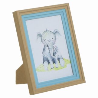 Κορνίζα 15x20 Polyresin Μπλε Inart