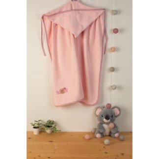 Κάπα Με Κέντημα Baby Bear 162 75x85 Ροζ Dimcol