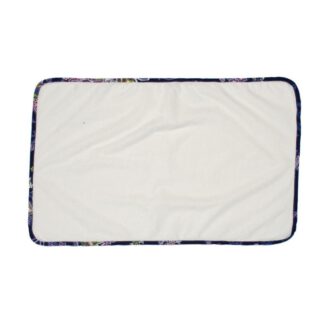 Σελτεδάκι Αδιάβροχο Floral 158 50x80 Λευκό/Μπλε Dimcol