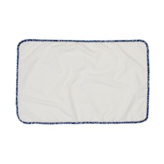 Σελτεδάκι Αδιάβροχο Λαχούρ 152 50x80 Λευκό/Μπλε Dimcol