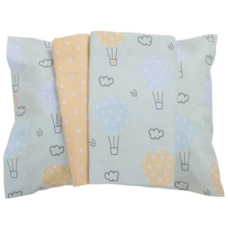 Σετ Σεντόνια Κούνιας 3τμχ Fun 4880 Γαλάζιο/Μέντα Das