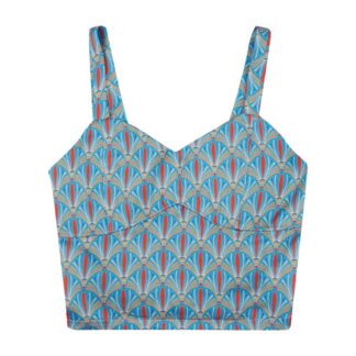 Μπλούζα Μπούστο Σατέν Τυρκουάζ Chief 5001