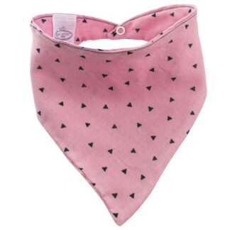 Σαλιάρα Οργανική Μουσελίνα Little Triangles My Little Kiss