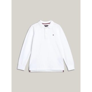 Μπλούζα Tommy Hilfiger KB0KB09083_YBR Λευκό JNR