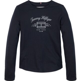 Μπλούζα Tommy Hilfiger KG0KG08180_DW5 Μπλέ Σκούρο JNR