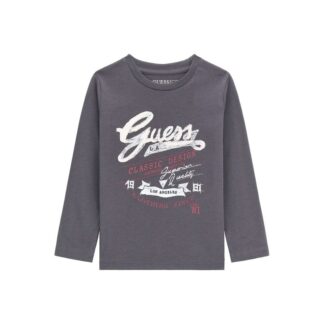 Μπλούζα Παιδικό Boy Guess N4YI26K8HM3_G9I4 Γκρί MINI