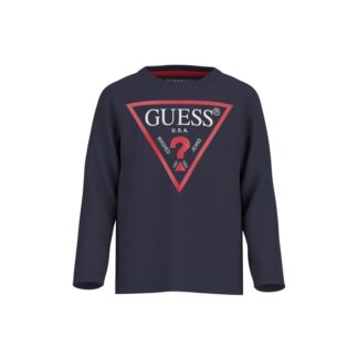Μπλούζα Παιδικό Boy Guess N84I24K8HM0_G7V2 Μπλέ Σκούρο MINI