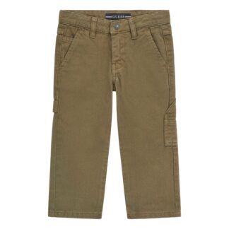 Παντελόνι Παιδικό Boy Guess N4YB02WE1L0_G896 Χακί MINI
