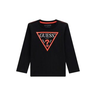 Μπλουζα Παιδικο Boy Guess N84I24K8HM0-JBLK Μαύρο MINI
