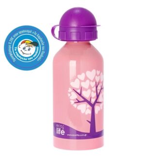 Ανοξείδωτο Μεταλλικό Μπουκάλι 500ml Love Tree Ecolife