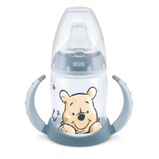 Μπιμπερό Εκπαίδευσης Με Λαβές First Choice Disney Winnie The Pooh 150ml 6-18m Γαλάζιο Nuk
