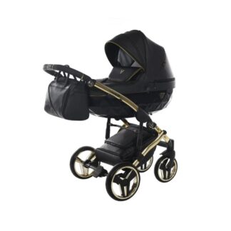 Πολυκαρότσι 2 Σε 1 Fluo Line 04 Black Junama