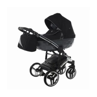 Πολυκαρότσι 2 Σε 1 Diamond S Line 03  Black & Dark Grey Junama