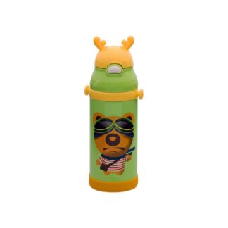 Ανοξείδωτο Παγουράκι Θερμός 350ml Animals Bear Green Estia