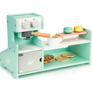 Ξύλινο Καφέ & Ζαχαροπλαστείο Με Αξεσουάρ Moni