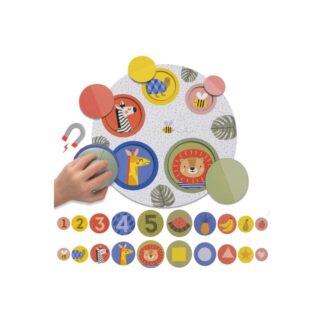 Παιχνίδι Εκμάθησης Magnetic Peek-A-Boo Puzzle Taf Toys