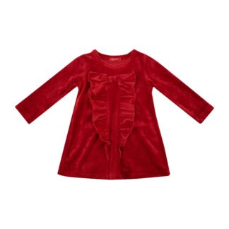 Φόρεμα Βελουτέ Κόκκινο Chief 4205003.2506