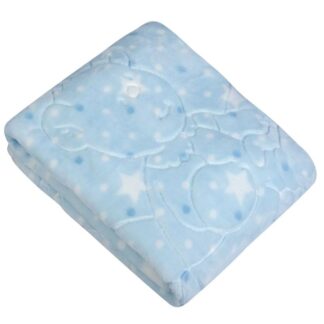 Κουβέρτα Αγκαλιάς Velour 80x110 Baby 8831 Μπλε Greenwich Polo Club