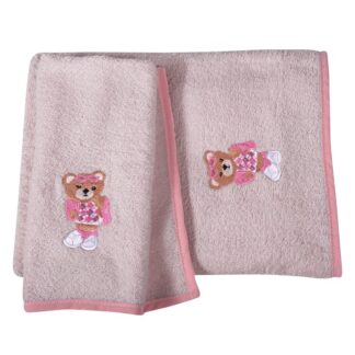Σετ Πετσέτες 8843 Baby Λιλά/Ροζ Greenwich Polo Club