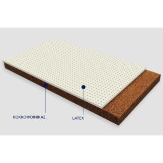 Βρεφικό Στρώμα Ερατώ Με Ύφασμα Antibacterial 60-65x110-140