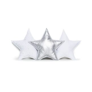 Σετ Μαξιλάρια 3 Stars Silver Cozydots