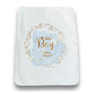 Σελτές Boy Baby Shower 50x70 Bonjour Bebe