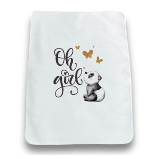 Σελτές Panda Oh Girl 50x70 Bonjour Bebe