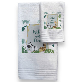 Σετ Πετσέτες Jungle Wild And Free Bonjour Bebe