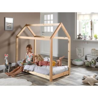 Κρεβάτι Σπιτάκι Montessori Cabane 70x140 Φυσικό