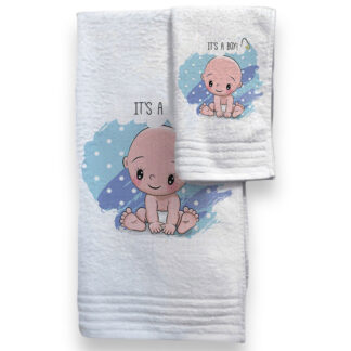 Σετ Πετσέτες Μωράκι Baby Boy Bonjour Bebe