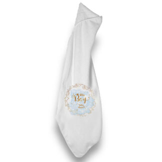 Μπουρνούζι Boy Baby Shower Bonjour Bebe