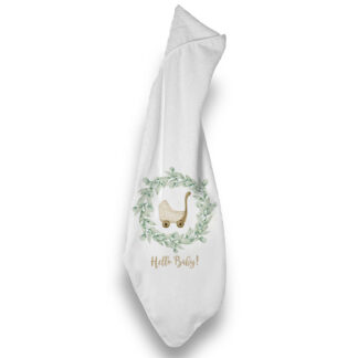 Μπουρνούζι Δάφνινο Καροτσάκι Bonjour Bebe