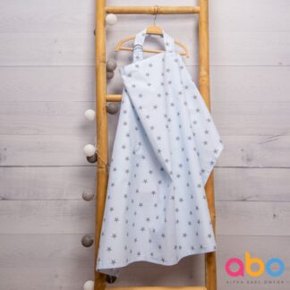 Ποδιά Κάλυψης Θηλασμού Γαλάζια Abo